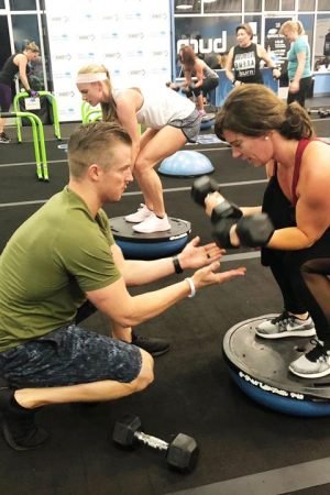 Women workout in muscle shoals gym